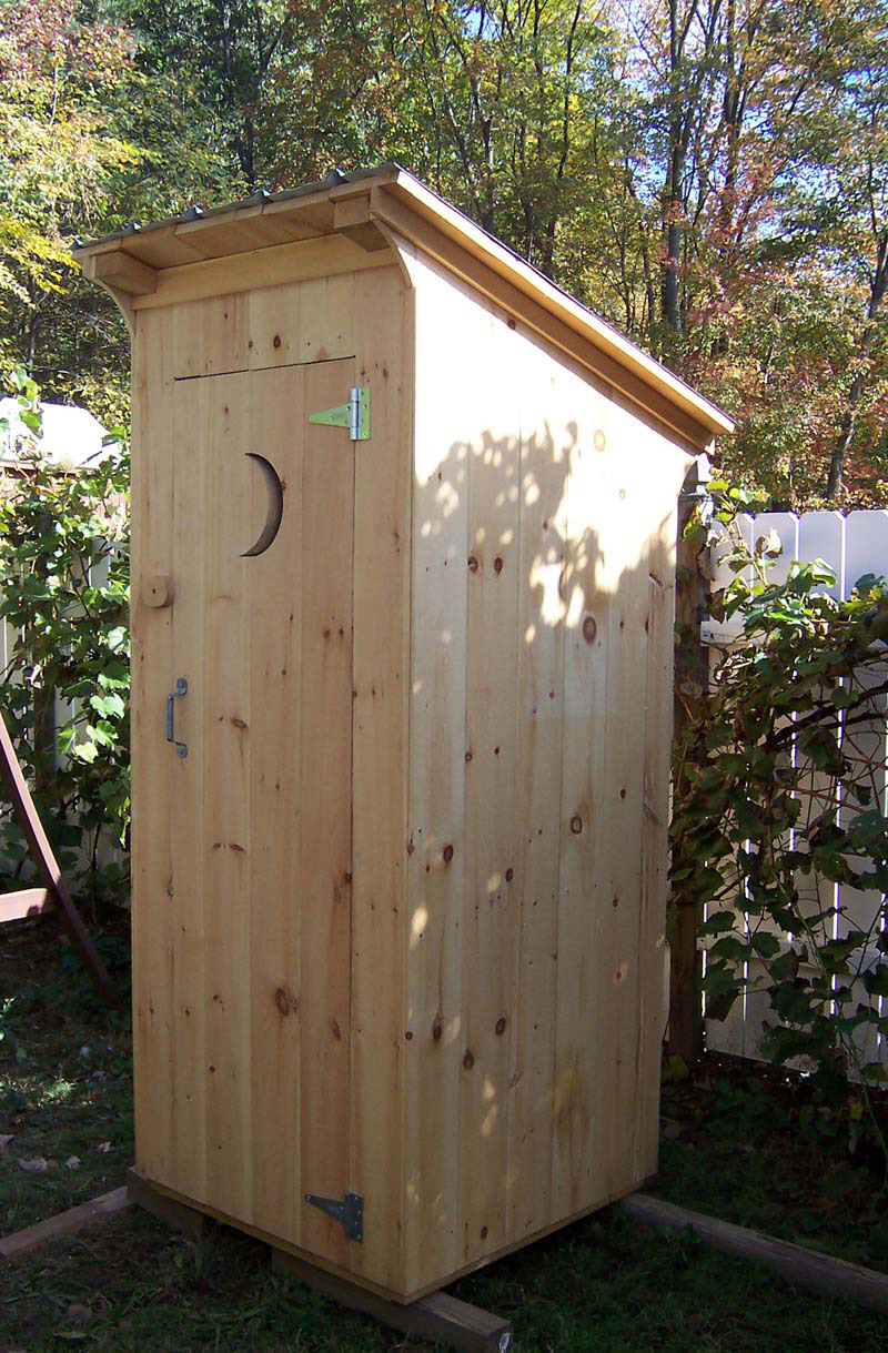 3 x 3 Novelty Outhouse