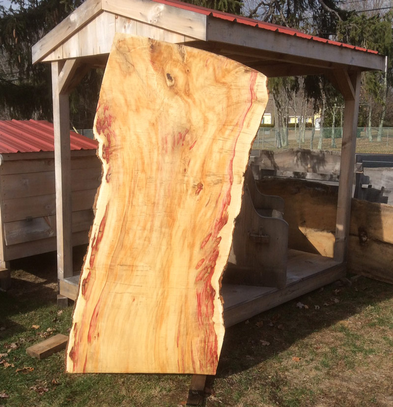 Flaming Box Wood Slabs